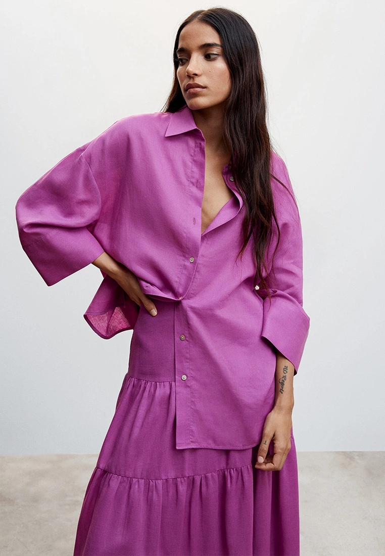 Mango Ruffled Long Skirt 6 Mango Ruffled Long Skirt - Image 4