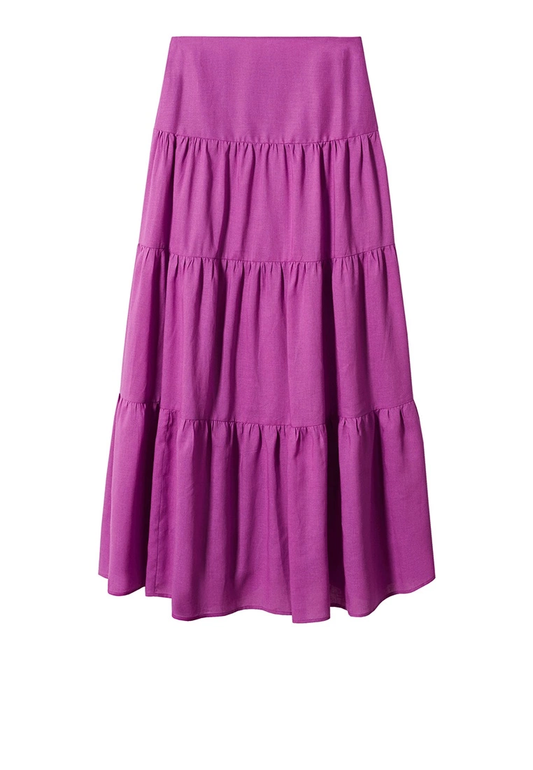 Mango Ruffled Long Skirt 9 Mango Ruffled Long Skirt - Image 7