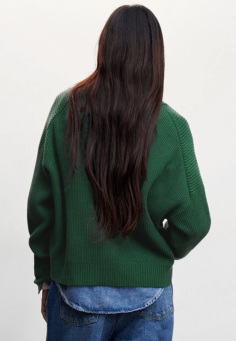 Mango High Neck Sweater With Zip 4 Mango High Neck Sweater With Zip - Image 2