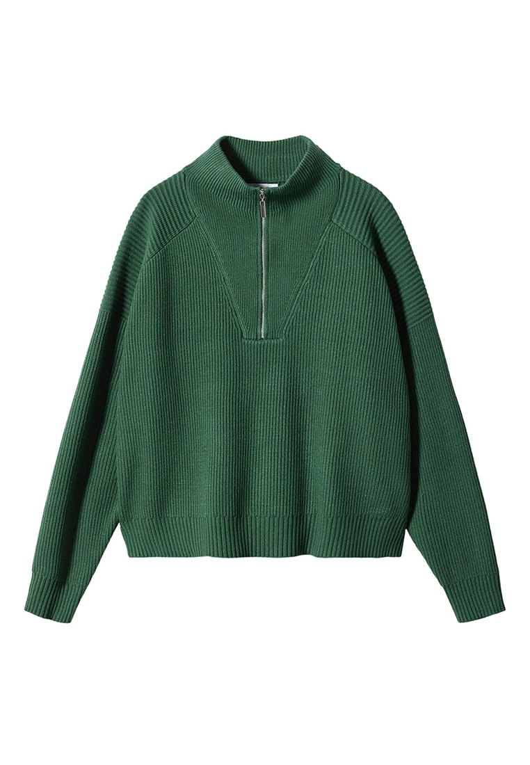 Mango High Neck Sweater With Zip 9 Mango High Neck Sweater With Zip - Image 7
