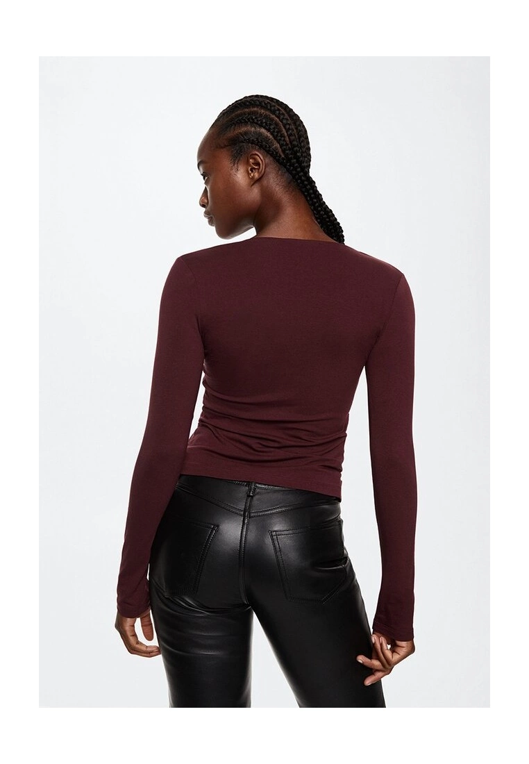 Mango Knot Detail T-Shirt 4 Mango Knot Detail T-Shirt - Image 2