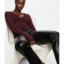 Mango Knot Detail T-Shirt 11 Mango Knot Detail T-Shirt -Mango popular store mango 0712 7140826 4