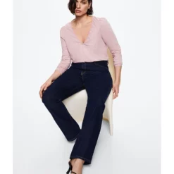 Mango Long-Sleeved V-Neck T-Shirt 14 Mango Long-Sleeved V-Neck T-Shirt -Mango popular store mango 0717 8730826 6