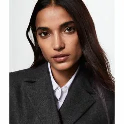 Mango Wool Blazer With Belt 10 Mango Wool Blazer With Belt -Mango popular store mango 0718 8640826 3