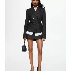 Mango Wool Blazer With Belt 12 Mango Wool Blazer With Belt -Mango popular store mango 0718 8640826 5