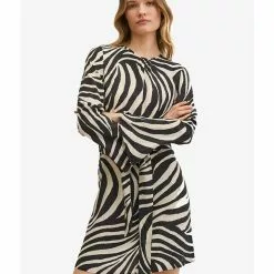 Mango Animal Print Dress