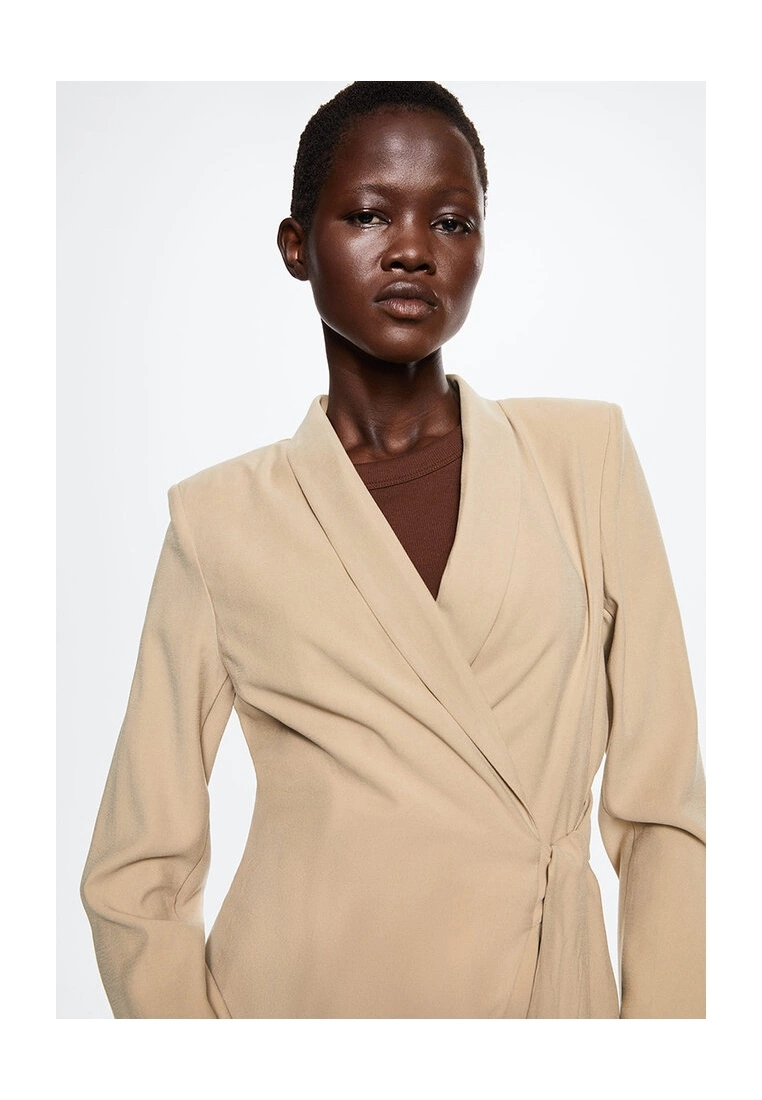 Mango Bow Pattern Blazer 5 Mango Bow Pattern Blazer - Image 3