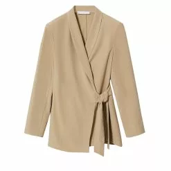 Mango Bow Pattern Blazer 11 Mango Bow Pattern Blazer -Mango popular store mango 0736 6080826 5