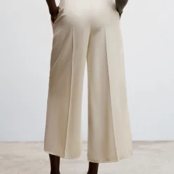 Mango Wide Leg Pleated Trousers -Mango popular store mango 0738 6749046 2