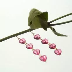 Mango Long Hearts Earrings 7 Mango Long Hearts Earrings -Mango popular store mango 0775 5149046 3