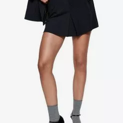 Mango Pinstripe Skirt