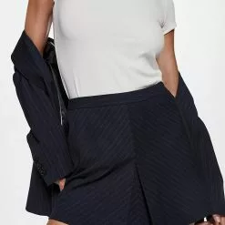 Mango Pinstripe Skirt -Mango popular store mango 0787 1009036 3