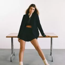 Mango Pinstripe Skirt -Mango popular store mango 0788 1009036 7