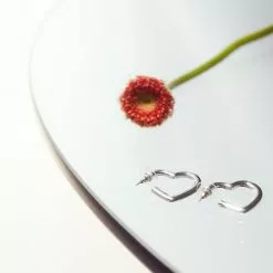 Mango Heart-Shape Earrings -Mango popular store mango 0800 6149046 3