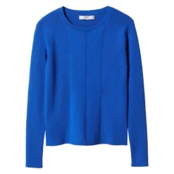 Mango Textured Round Neck Sweater -Mango popular store mango 0831 2459046 7