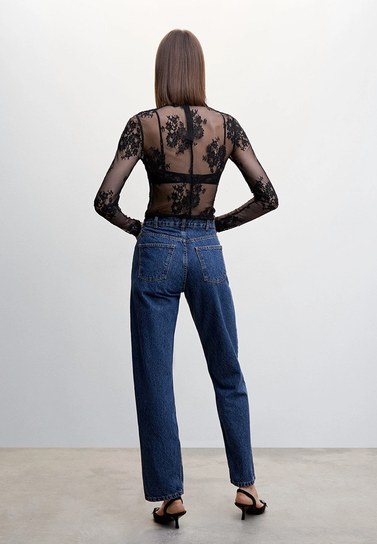 Mango Floral Lace Top 4 Mango Floral Lace Top - Image 2