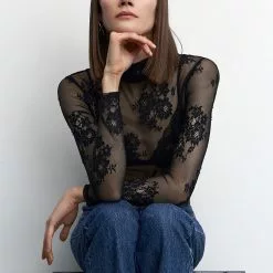 Mango Floral Lace Top 12 Mango Floral Lace Top -Mango popular store mango 0840 8049046 4