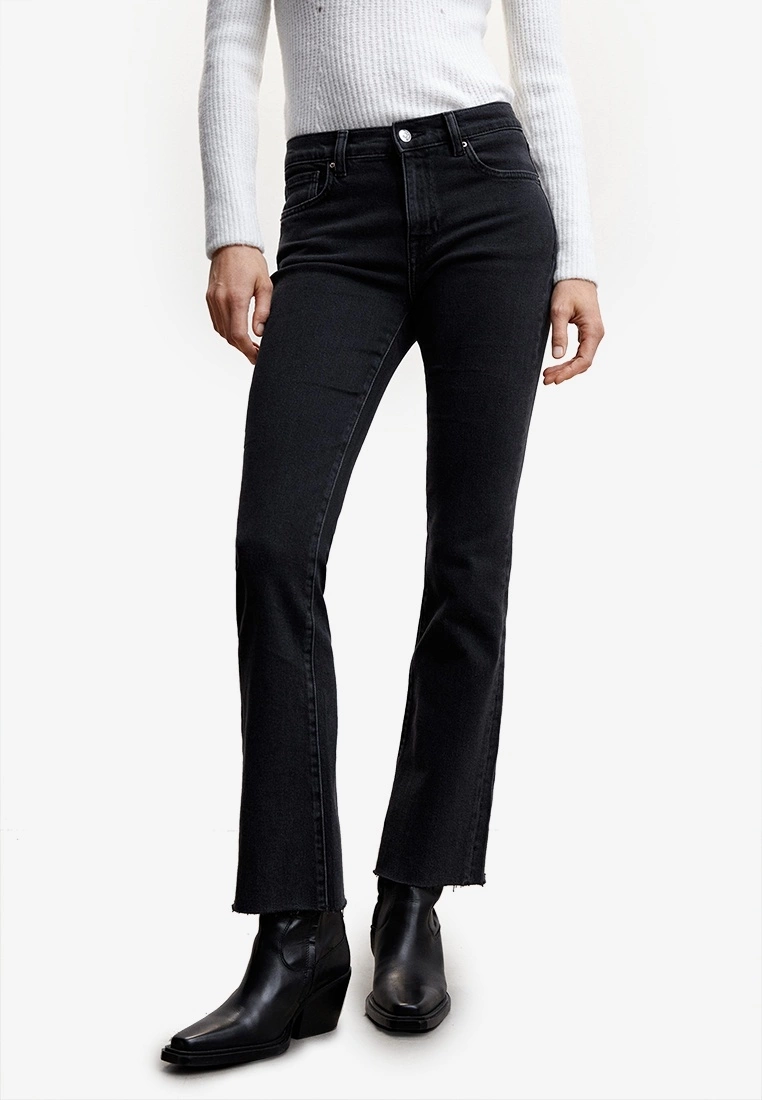 Mango Low Rise Flare Jeans 3 Mango Low Rise Flare Jeans