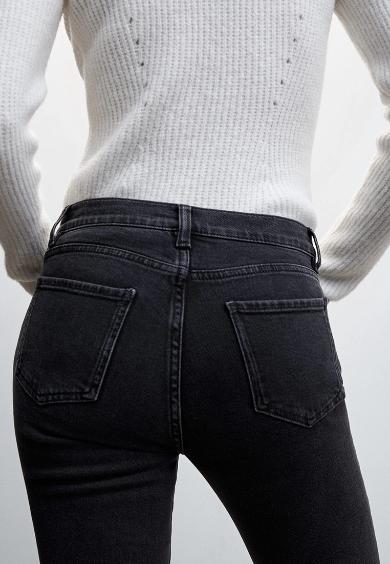 Mango Low Rise Flare Jeans 6 Mango Low Rise Flare Jeans - Image 4