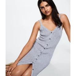 Mango Ribbed Knit Dress -Mango popular store mango 0880 1740326 4