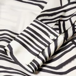 Mango Satin Print Blouse -Mango popular store mango 0886 7339046 6