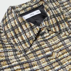 Mango Check Tweed Jacket -Mango popular store mango 0891 4059046 3
