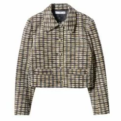Mango Check Tweed Jacket -Mango popular store mango 0892 4059046 7