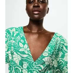 Mango Flowy Printed Dress 14 Mango Flowy Printed Dress -Mango popular store mango 0897 1160326 4