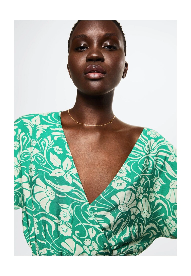 Mango Flowy Printed Dress 6 Mango Flowy Printed Dress - Image 4