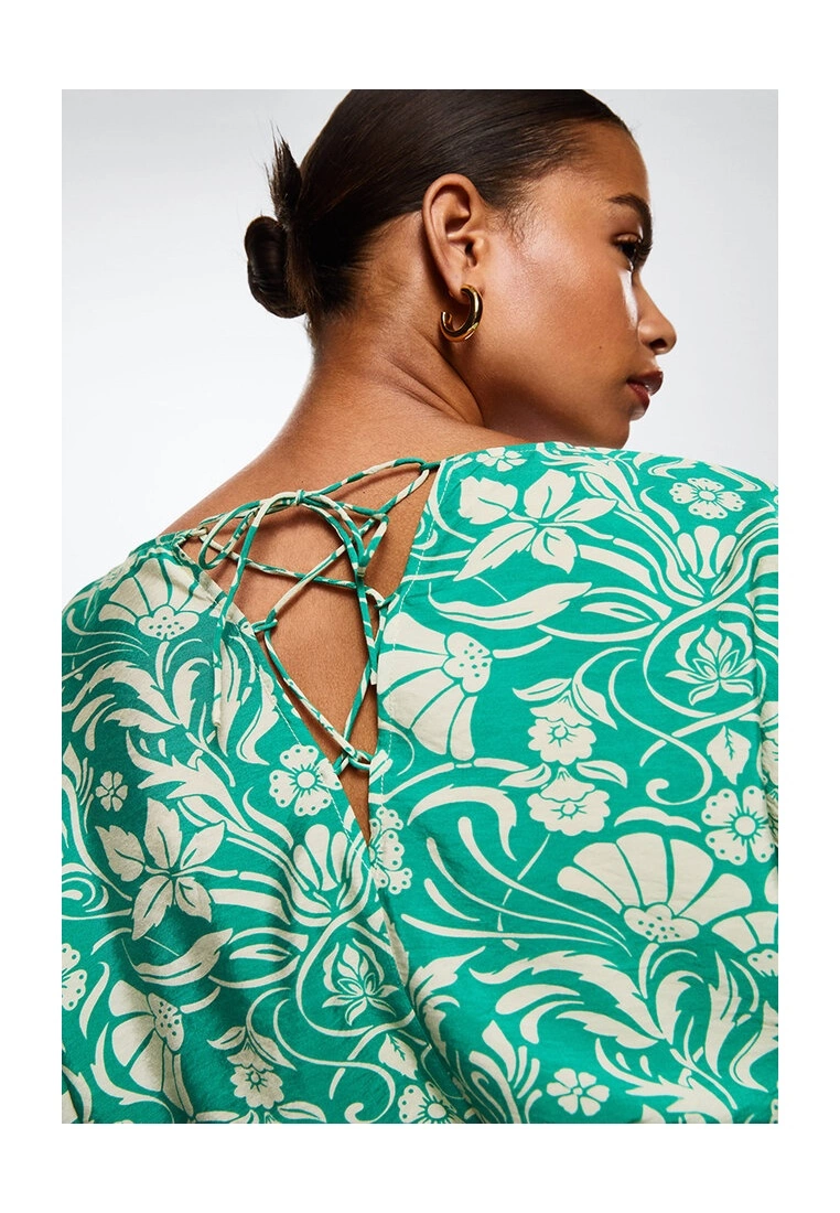 Mango Flowy Printed Dress 9 Mango Flowy Printed Dress - Image 7