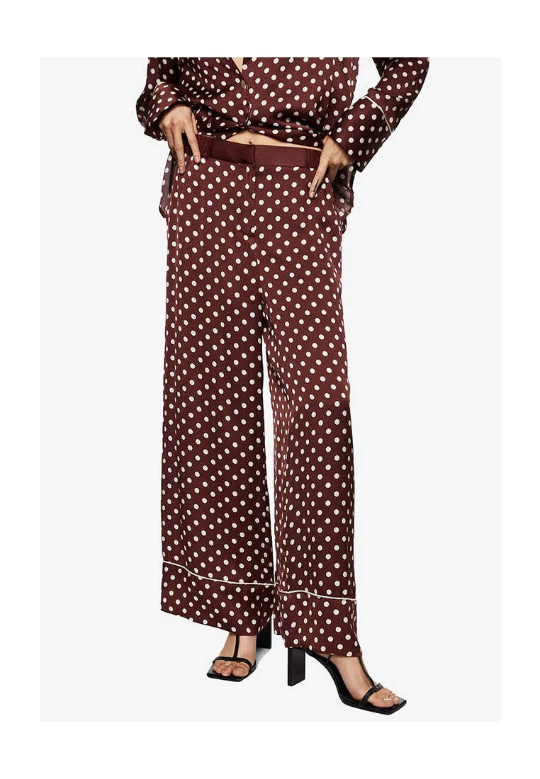 Mango Polka-Dot Satin Trousers 3 Mango Polka-Dot Satin Trousers