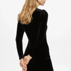 Mango Ruched Velvet Dress -Mango popular store mango 0931 4606336 3