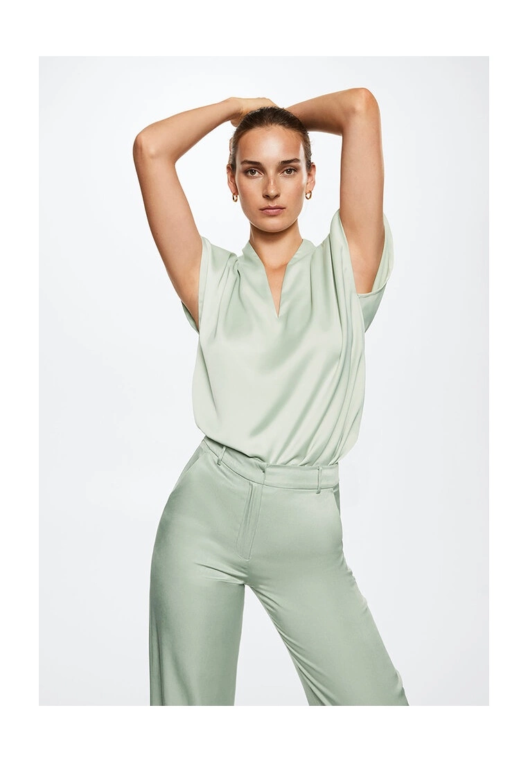 Mango Straight Suit Trousers 5 Mango Straight Suit Trousers - Image 3