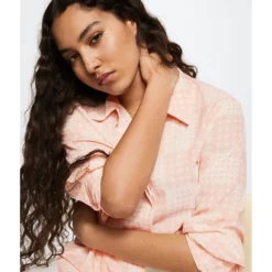 Mango Buttoned Flowy Shirt -Mango popular store mango 0936 6150326 7