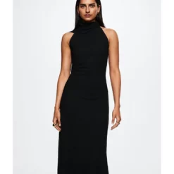 Mango Bow Cut-Out Detail Dress -Mango popular store mango 0942 8064126 6