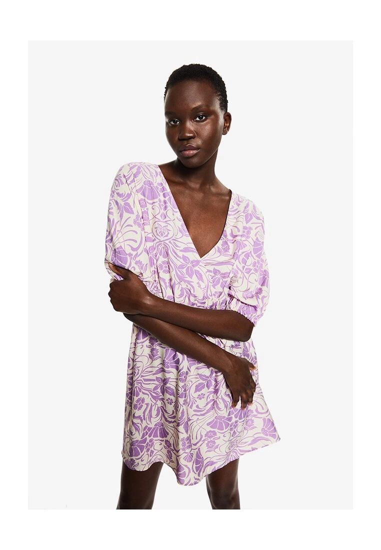 Mango Flowy Printed Dress 3 Mango Flowy Printed Dress
