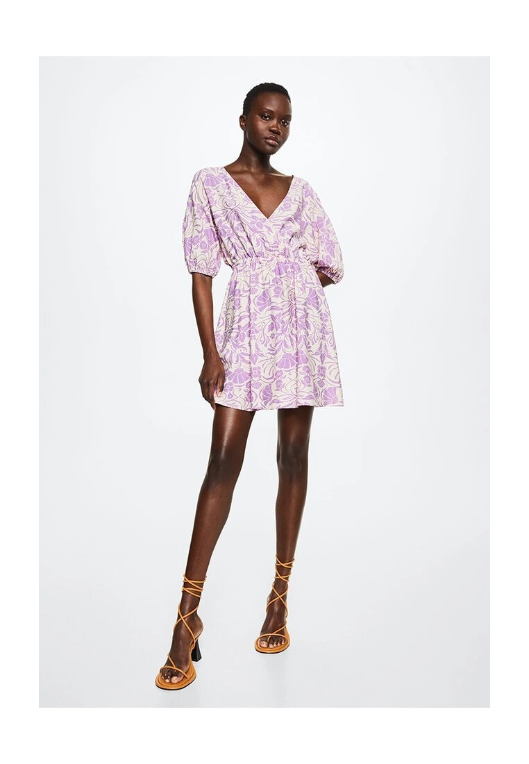 Mango Flowy Printed Dress 8 Mango Flowy Printed Dress - Image 6
