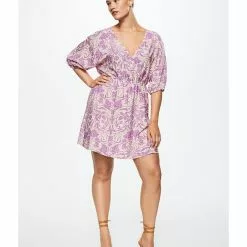 Mango Flowy Printed Dress 18 Mango Flowy Printed Dress -Mango popular store mango 0950 9050326 8