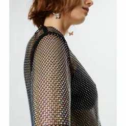 Mango Rhinestone T-Shirt 11 Mango Rhinestone T-Shirt -Mango popular store mango 0967 2350326 4