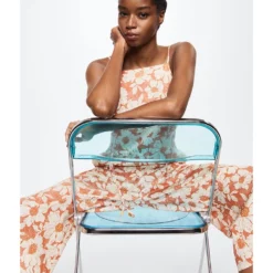 Mango Floral-Print Long Jumpsuit -Mango popular store mango 0969 3950326 5