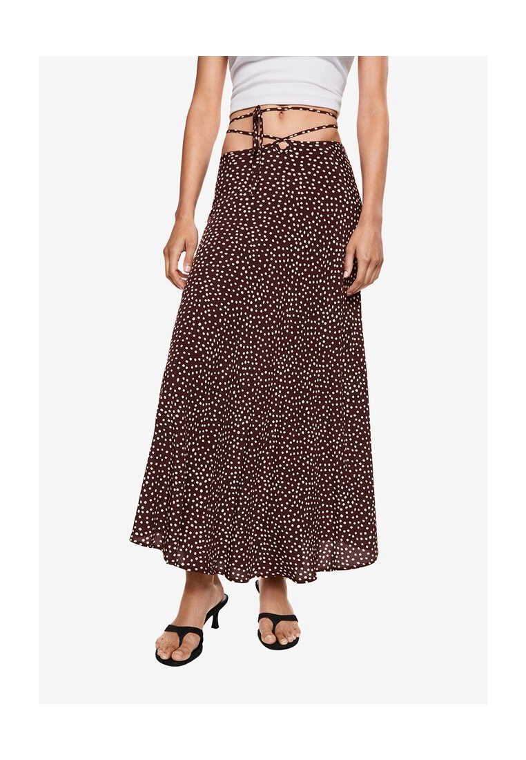 Mango Flowy Printed Skirt 3 Mango Flowy Printed Skirt