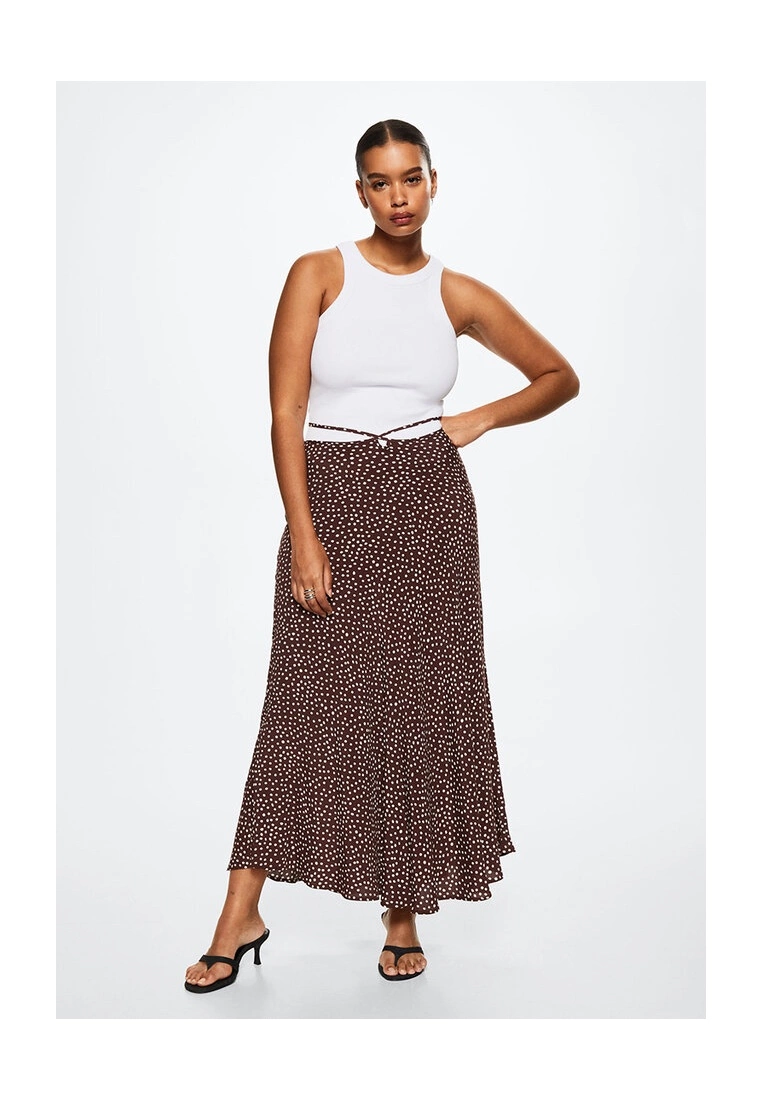 Mango Flowy Printed Skirt 4 Mango Flowy Printed Skirt - Image 2