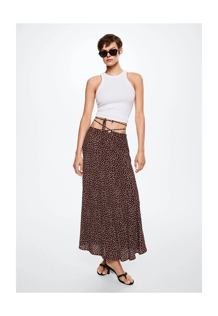 Mango Flowy Printed Skirt 7 Mango Flowy Printed Skirt - Image 5