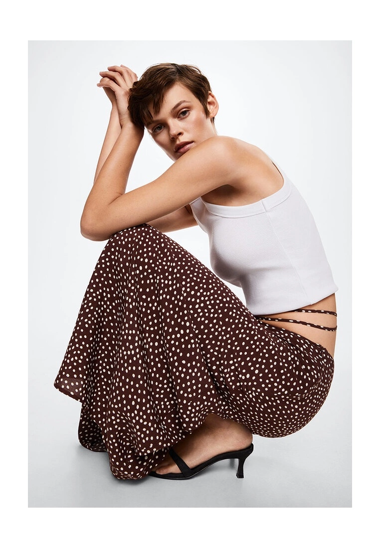 Mango Flowy Printed Skirt 8 Mango Flowy Printed Skirt - Image 6