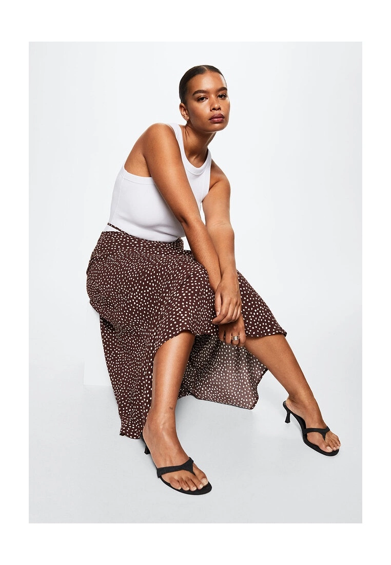 Mango Flowy Printed Skirt 10 Mango Flowy Printed Skirt - Image 8