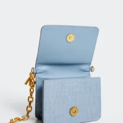 Mango Crocodile Effect Chain Purse -Mango popular store mango 0985 8426336 3