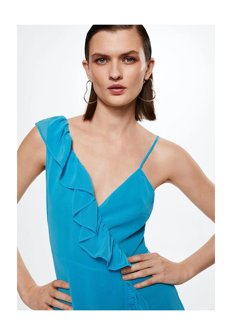 Mango Asymmetric Neckline Dress 5 Mango Asymmetric Neckline Dress - Image 3