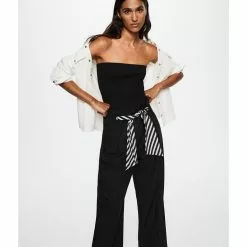 Mango Darts Lyocell Trousers 11 Mango Darts Lyocell Trousers -Mango popular store mango 0988 7550326 4