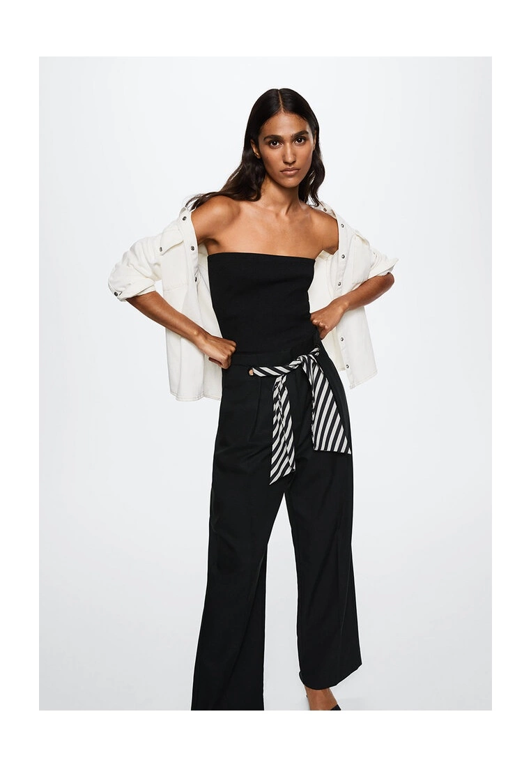 Mango Darts Lyocell Trousers 6 Mango Darts Lyocell Trousers - Image 4