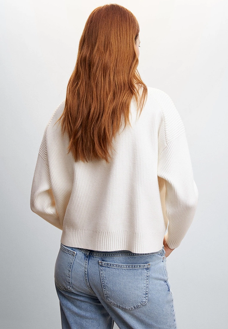 Mango High Neck Sweater With Zip 4 Mango High Neck Sweater With Zip - Image 2